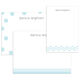 Patterned Borders Flat Note Card Collection Image 5 of 9
